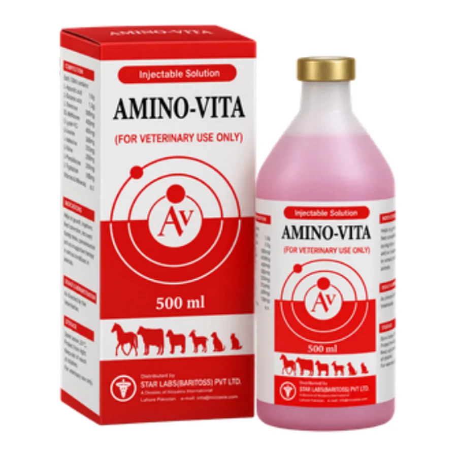 Aminovita Injection packaging